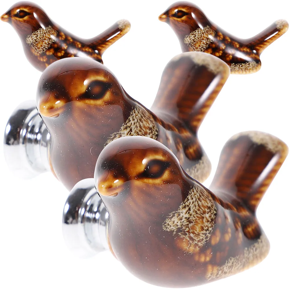 

Набор из 4 винтажных ручек для шкафов: изящные керамические и из цинкового сплава ручки-кнопки для ящиков, мебельные ручки для дома, кухни, гардероба, дверей шкафов