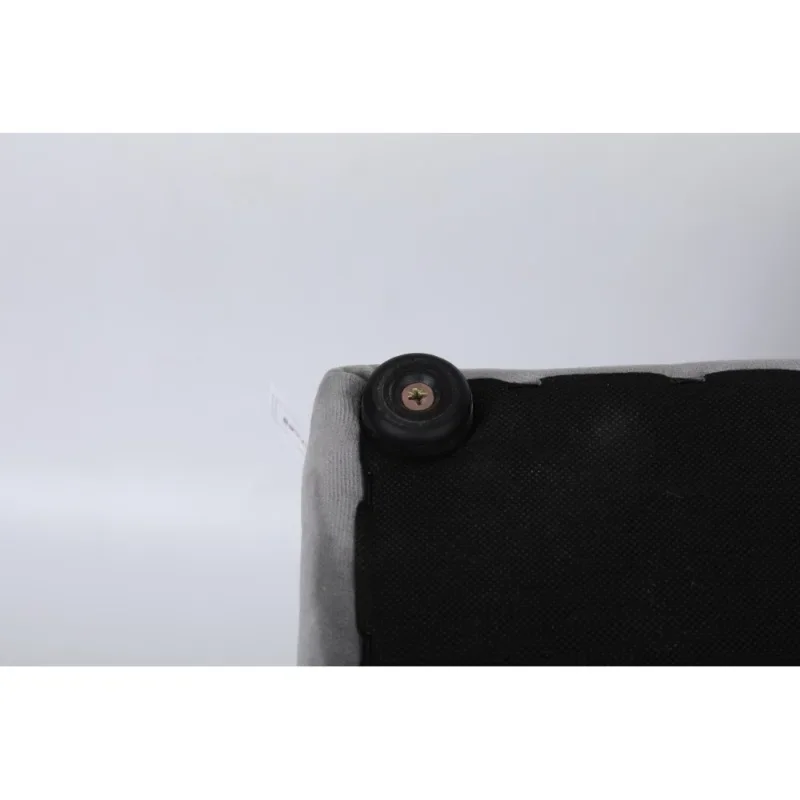 كرسي بذراعين للأطفال باللون الرمادي العصري - أريكة أطفال من القطيفة الناعمة مع مساند للذراعين ومقعد فردي صغير مناسب لغرفة اللعب وغرفة النوم #5