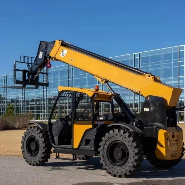 Customzied 4Wd Aerial Forklift Telehandler 3 Ton Straight Arm Telescopic Telehandler for Sale