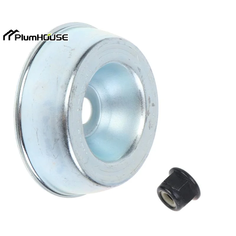 2Pcs Garden Tools M10x1 Running Plate Cap+Nut For Motor Sense Brushcutter FS 36 40 44 85 90 120 KM Running Plate Cap Nut