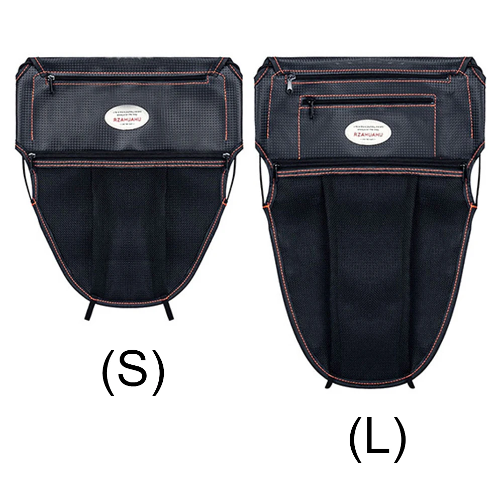 

RZAHUAHU мотоциклетная сумка для сиденья скутера на молнии из искусственной кожи, модификация, аксессуары для хранения инструментов, сумка-органайзер для мотоцикла под сиденьем