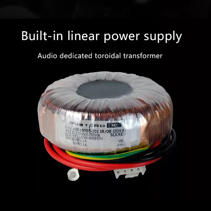 GUSTARD C18 10M ساعة الصوت درجة حرارة ثابتة على مدار الساعة مذبذب كريستال OCXO 10MHz عالية الدقة منخفضة الضوضاء مولد الساعة