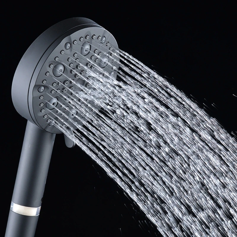 L69A Gentle Skin Care Showerhead with 7 Sprays Option Handheld Shower Head with Filter