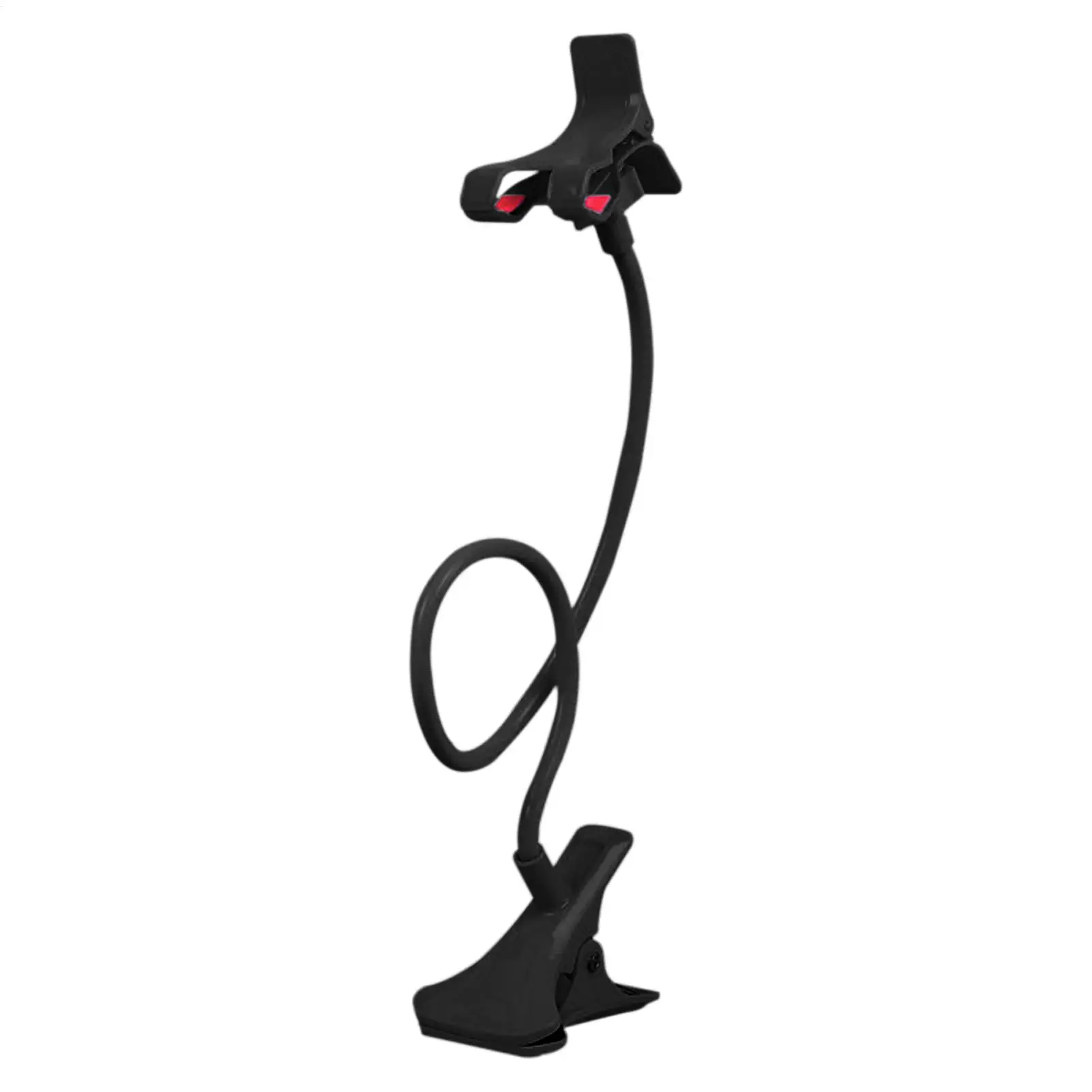 Lazy Bedside Desktop Mobile Phone Clamp Bracket Flexible Long Arm Gooseneck Lazy Person Bracket With Handle Live Bracket Clip