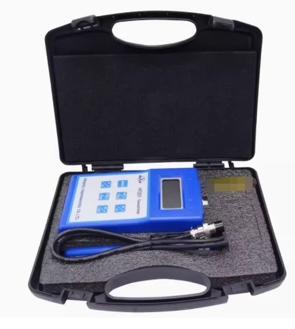 Tesla/ Gauss /Digital Magnetic Flux Meter DC 2000mT HT201 Gauss Meter High Quality w