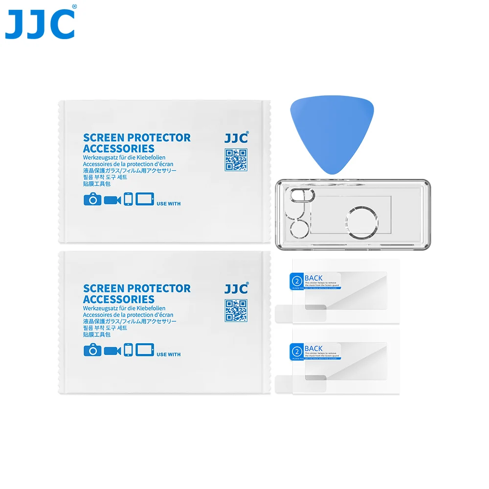 JJC Schutzhülle aus TPU für Kodak Charmera Schlüsselanhänger Digitalkamera Transparente Schutzhülle mit LAR Displayschutzfolie – Detail 1