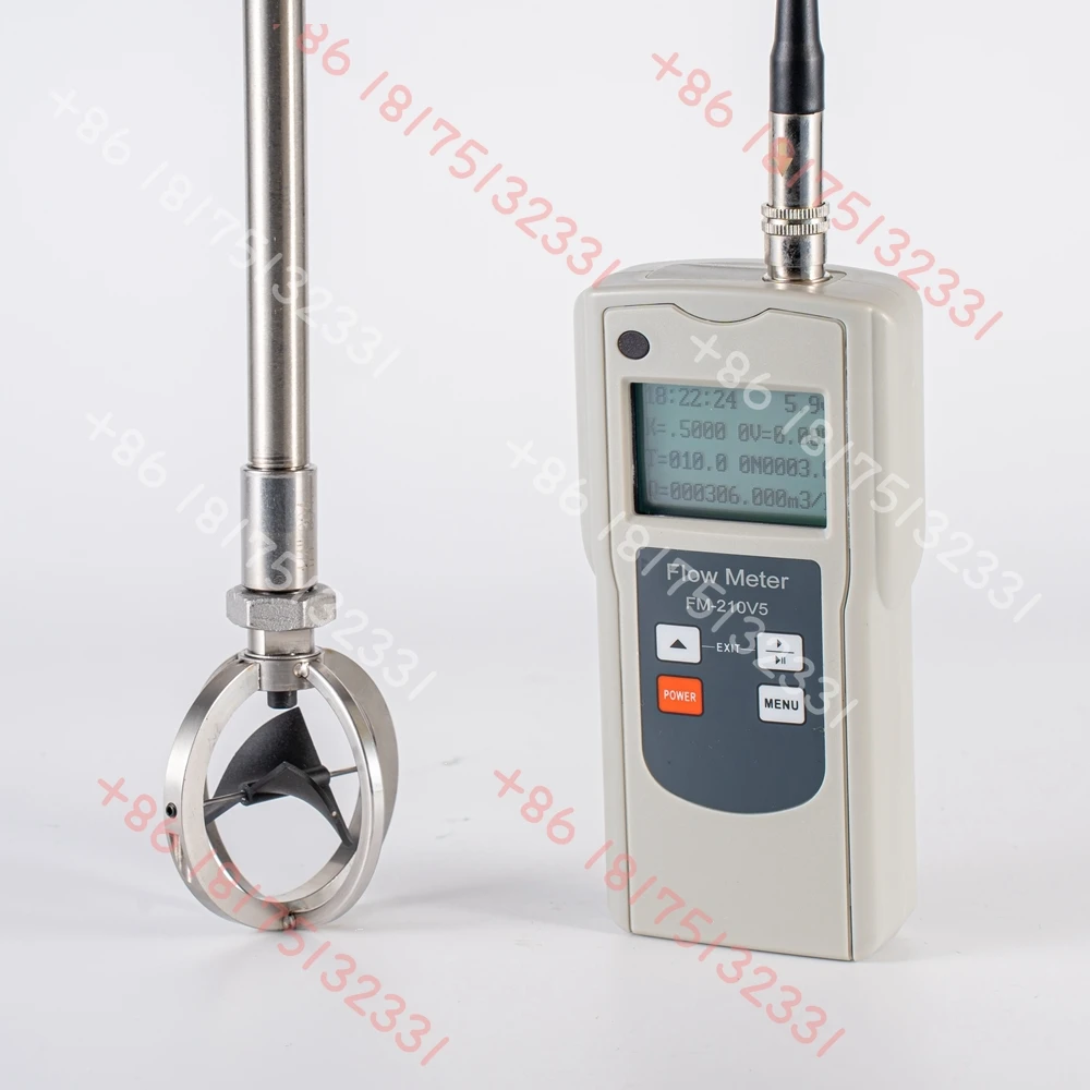 

FM-210V5 Show Level Flow Velocity Electromagnetic Portable River Current Water Velocity Portable Flow Meter