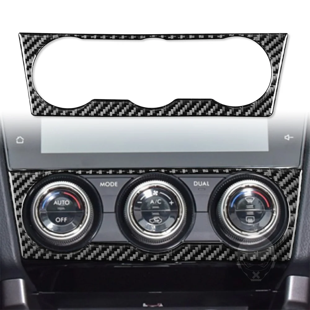 

Декоративная наклейка из углеродного волокна для панели кондиционирования воздуха для Subaru Forester 2013-2018