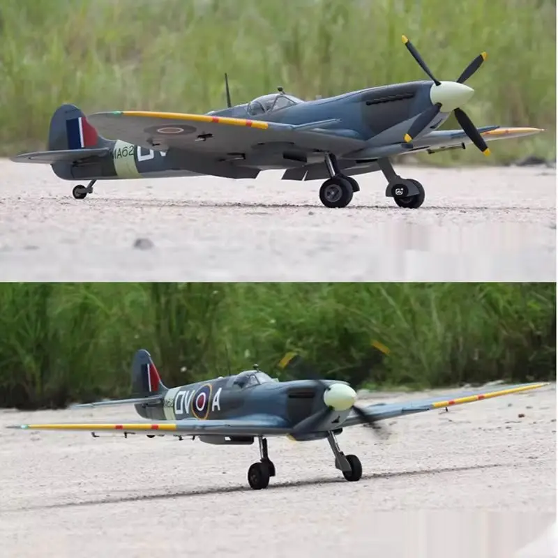 Flightline 1/7 Rc "Flight Line" 1600mm Spitfire "Fire-Breathing" Afstandsbediening Model Vliegtuig Retro Legendarisch Gevechtsvliegtuig Speelgoed