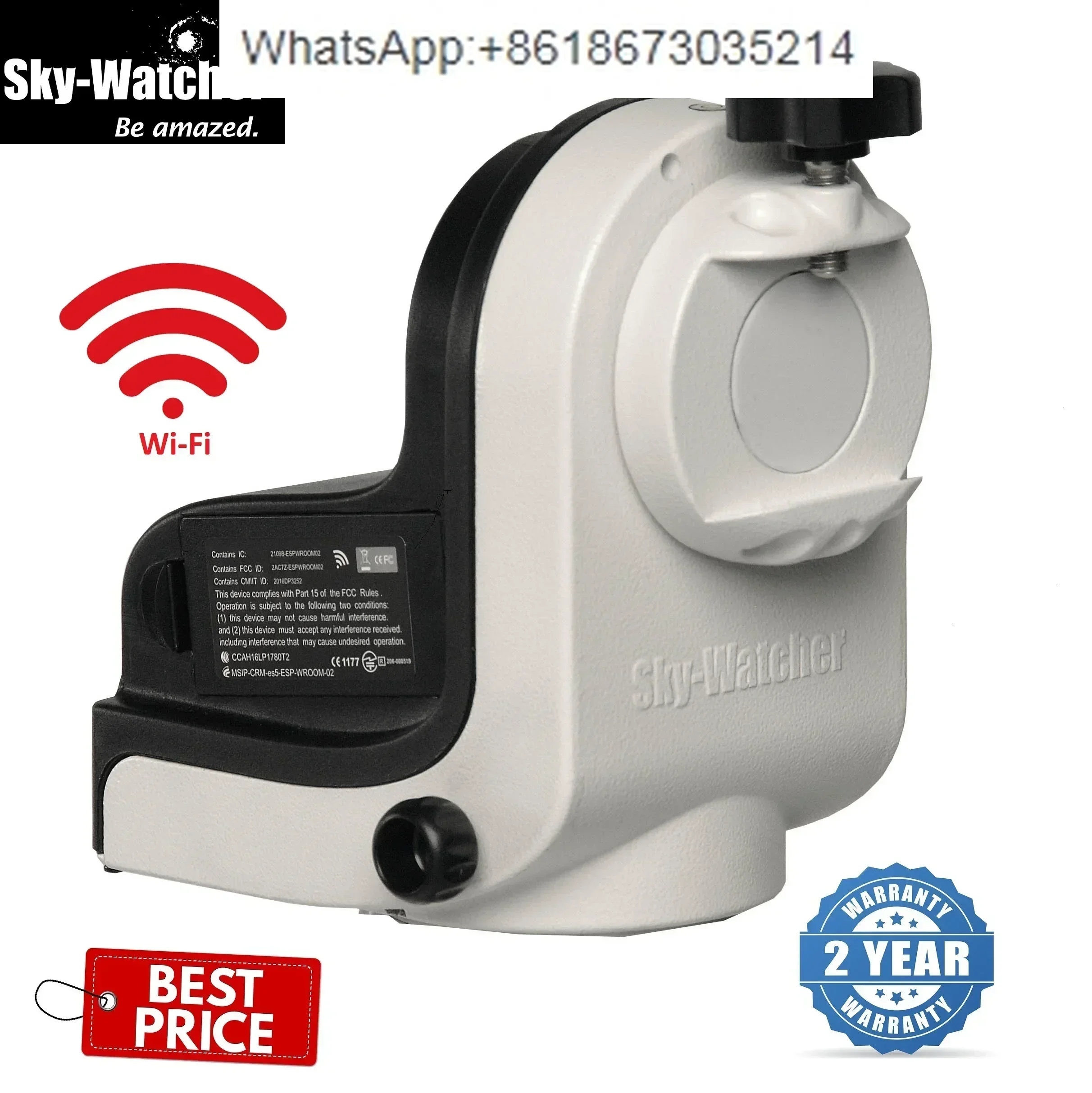 Sky-Watcher AZ-GTI WI-FI GO-TO ALT-Azimuth Mount Head مع وضع نطاقين للتركيب الاستوائي