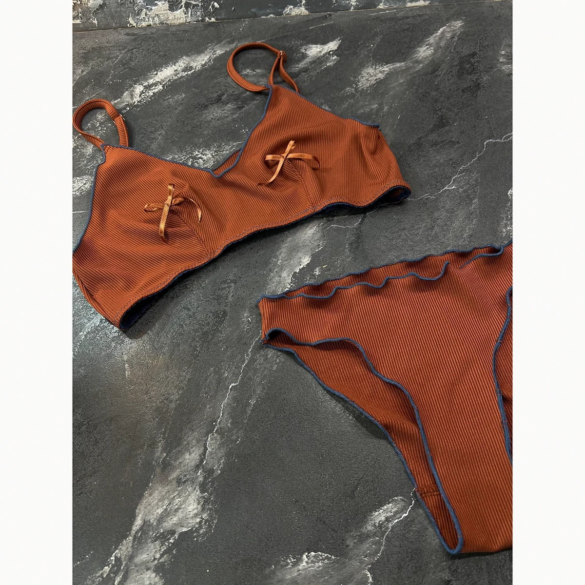 

High Waist Bikinis 2025 Sexy Women Swimsuit Swimwear Female Thong Bikini Set Biquini Bathing Suit Swimming Suit Beachwear