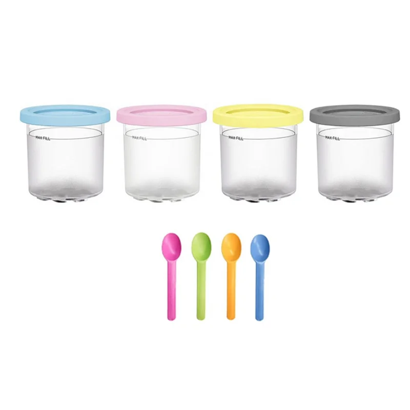 

4 упаковки для Ninja XSKPLID2CD, совместимые с мороженицей серии NC299AMZ и NC300S1 Pint-A21R