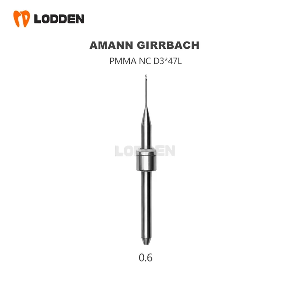 Amann Girrbach Dental Lab Burs Milling for Lithium Disilicate Zirconia PMMA Diamond CAD CAM DC NC Coating D3  Grinding Drills