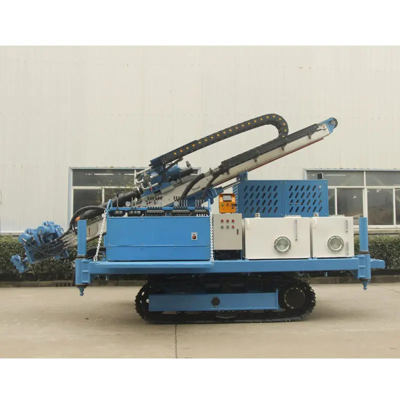 Impianto di perforazione con ancoraggio cingolato da 80-200 m 50 m per cantieri di roccia