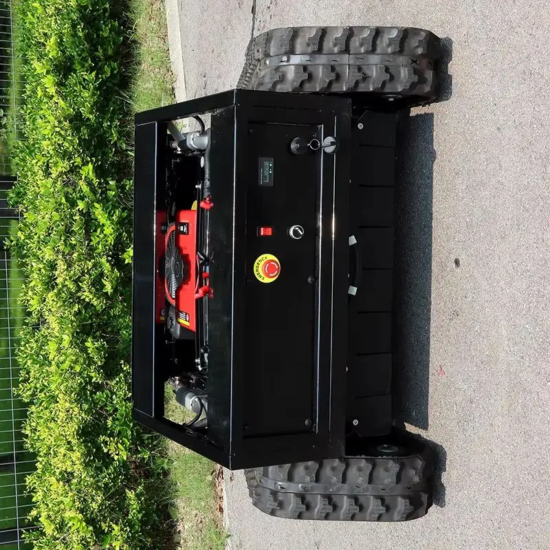 

Customized High Quality Wheel Remote Control Lawn Mower with Engine Cordless