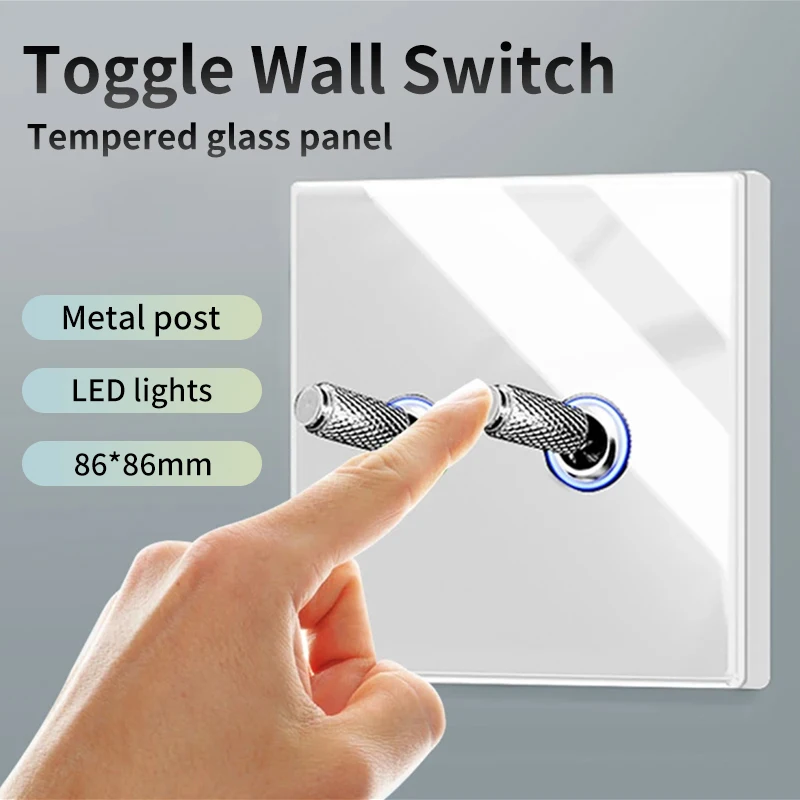 White Tempered Glas…