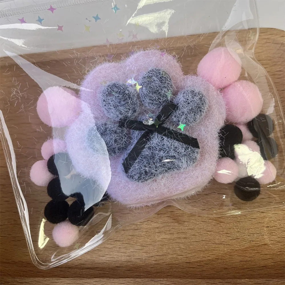 Giocattolo sensoriale Super grande zampa di gatto giocattolo da spremere rimbalzo lento trasparente cartone animato agitarsi giocattolo fatto a mano morbido zampa di gatto pizzico giocattolo per bambini