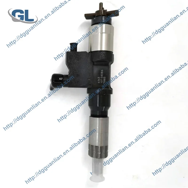 8-97609788-6 Densos Diesel Common Rail Fuel Injector 095000-6363 For ISUZU 4HK1 6HK1