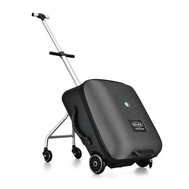 Carrylove Baby Sitting Suitcase Carry On Lazy Trolley Cabin Scooter Travel Luggage For Boarding