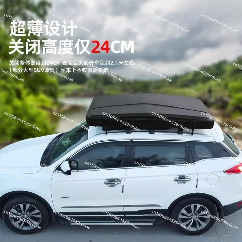 Fully automatic outdoor self-driving tour RV tent camping double is free to build