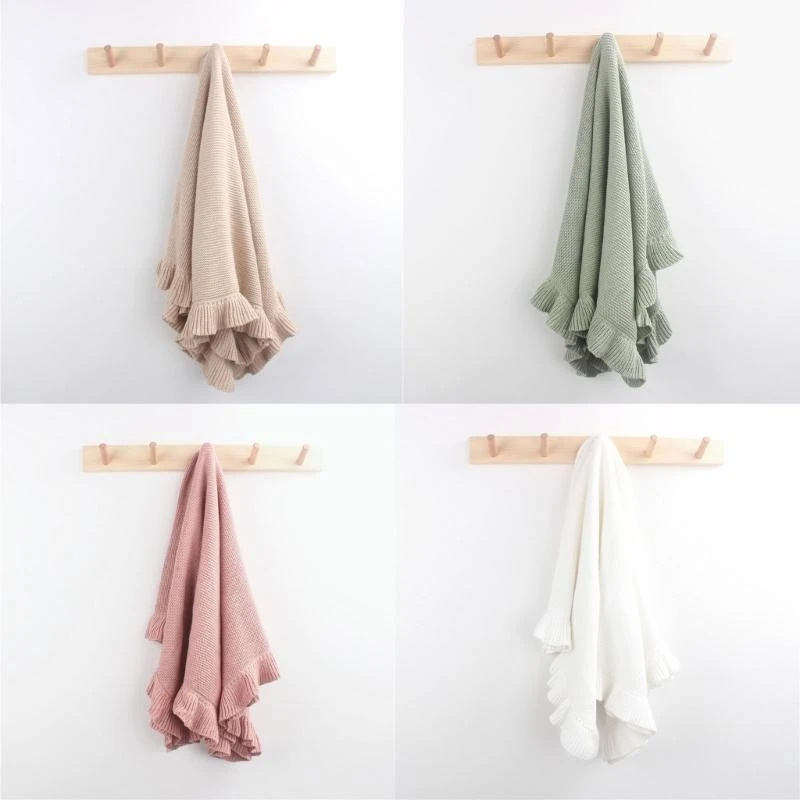 j15u-コットンニットベビーブランケット受信かぎ針編みニットブランケット安全で柔らかい新生児男の子女の子用-40x30-インチ