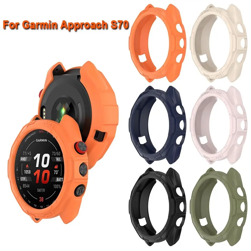 Ramka ochronna Nowy inteligentny zegarek TPU Edge Shell Akcesoria Zderzak Ochraniacz ekranu do inteligentnego zegarka Garmin Approach S70