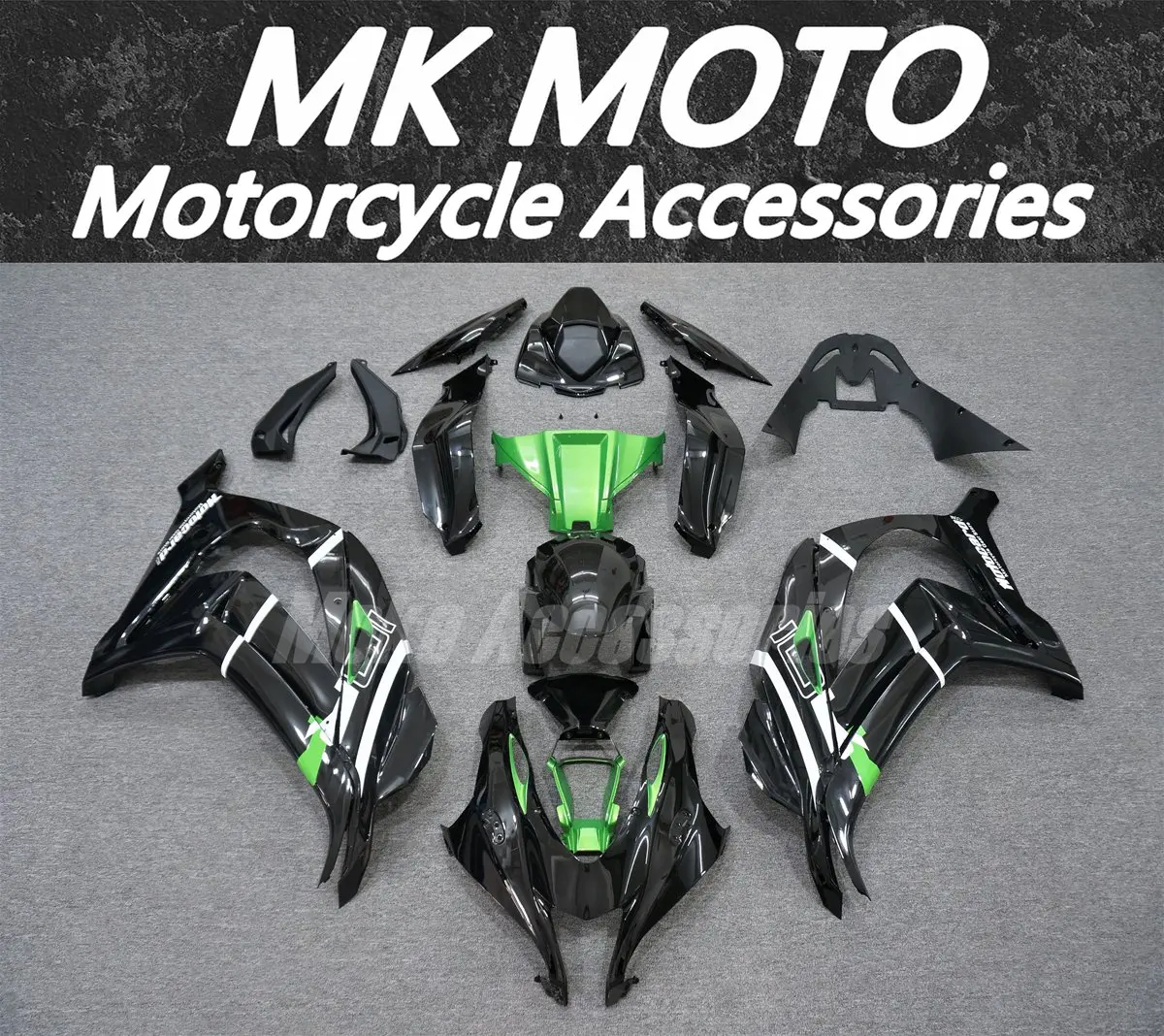

Motorcycle Fairings Kit Fit For Zx-10r 2016 2017 2018 2019 2020 Ninja Bodywork Set High quality ABS injection Black White Green