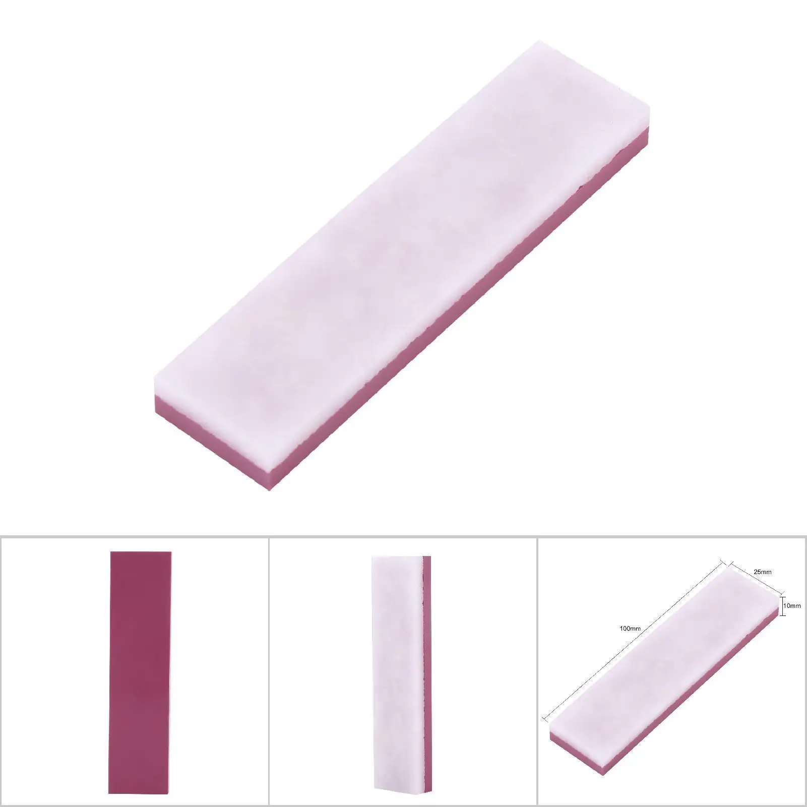 1Pcs Natural Stone Sharpener Whetstone Dual Side 10000# 3000# Grit Tool
