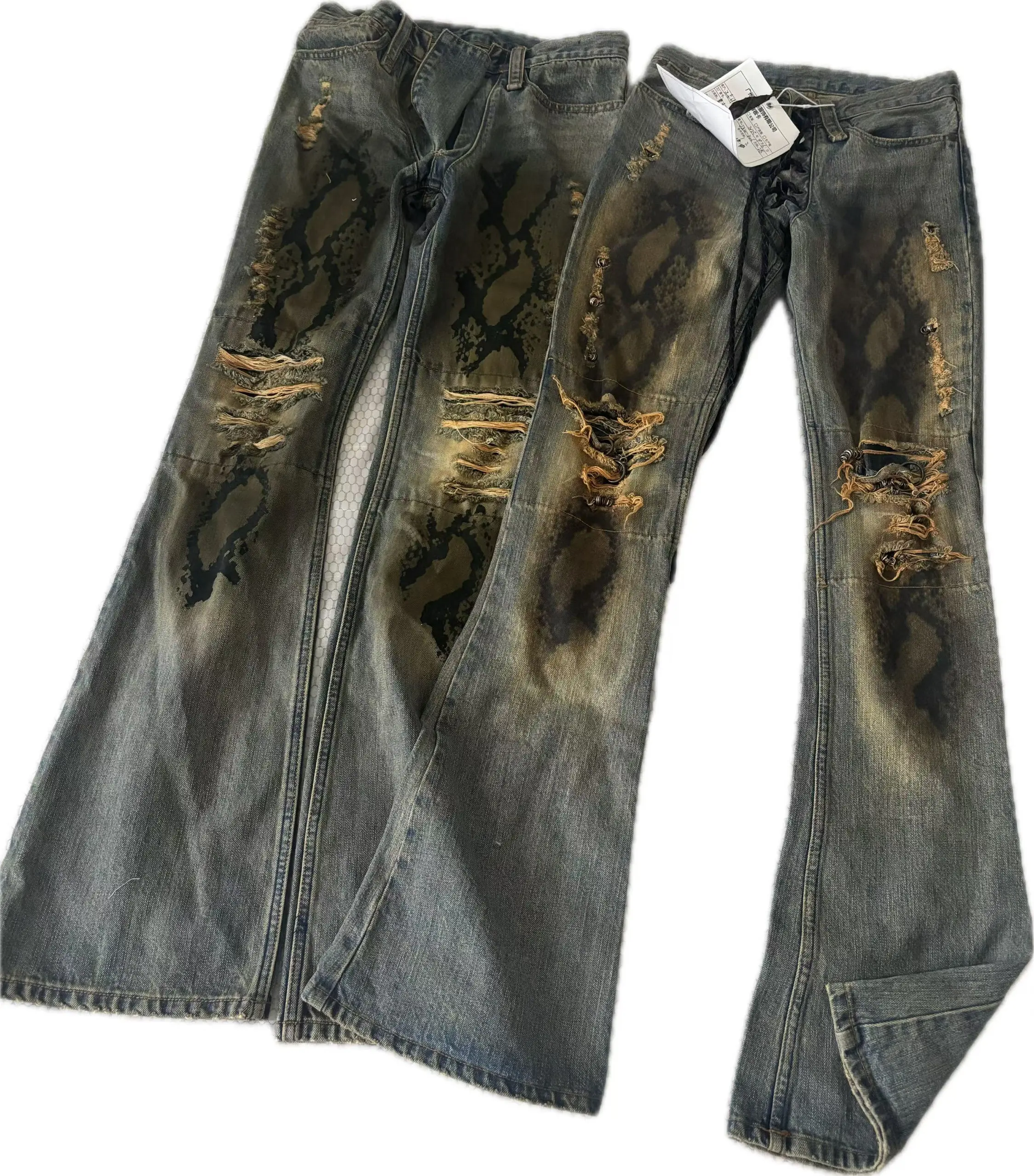 

IfSixWasNine MudMax Snake Jeans