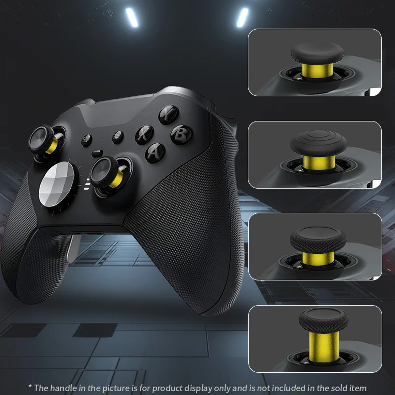 Colorful Thumb Joystick Caps 6-in-1 Accessory Limited Edition for XboxOneElite Series 2 Controller 6 Interchangeable Joysticks