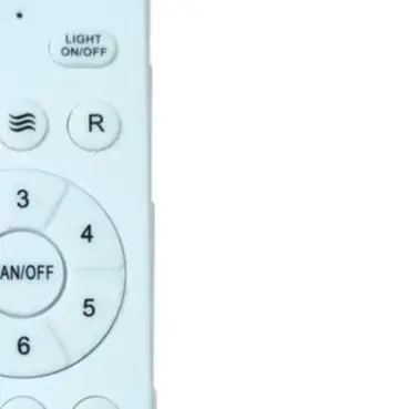 Ceiling Fan Remote Kit for DC24V Fans Supporting 6 Speeds Timer Durations 1H 2H 4H and of Fan and Light Functions