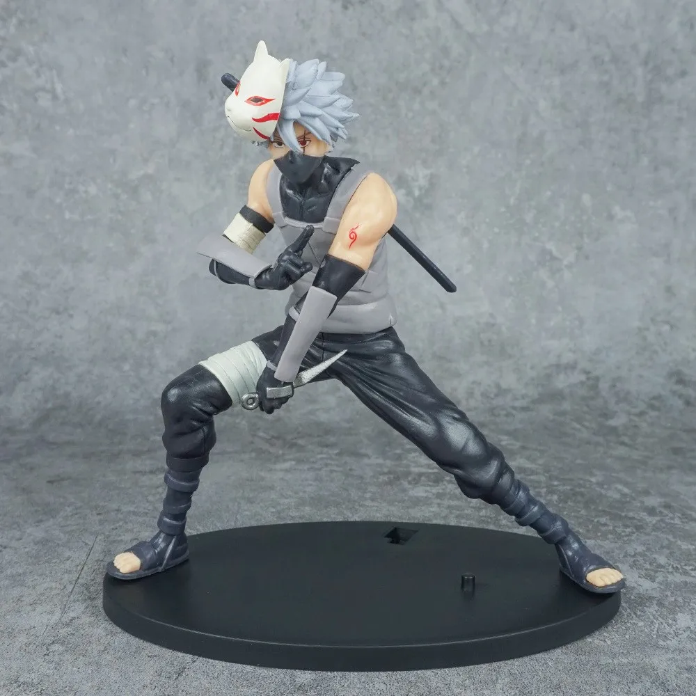 

Anime Naruto Dark Ninja Hatake Kakashi Statue model. Pvc Statue Model Toys Collectible Decoration Desktop Gifts.toy gift