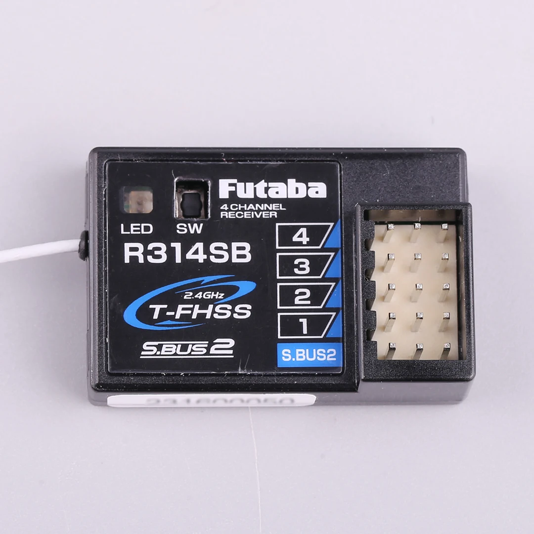 FUTABA R314SB R314SB-E High Voltage Support Telemetry Feedback Vehicle Receiver T-FHSS for Cargo