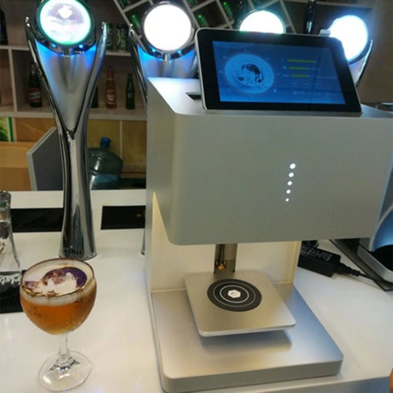 FT4 Coffee Machine: Color Latte Art Machine, Fully Automatic Milk Foam, 3D Coffee Printing