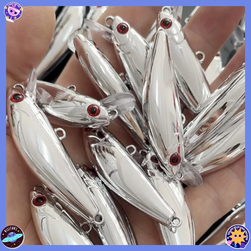 1 قطعة 5.5 سنتيمتر/6.5 جرام ليزر صغير البلمة الصلبة غرق الطعم المتذبذب Jerkbait كرنك الصيد السحر هوك باس Pesca المياه المالحة العذبة معالجة