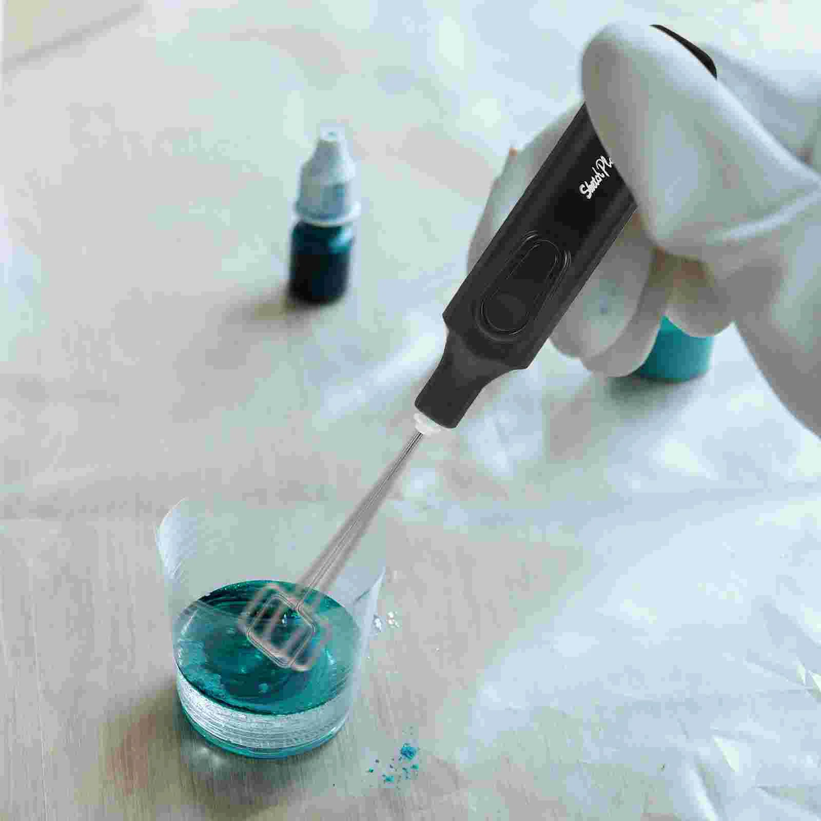 Pigment Paint Shaker Electric Whisk Hand Held Mixers Pp Pigments Fast Stir Device