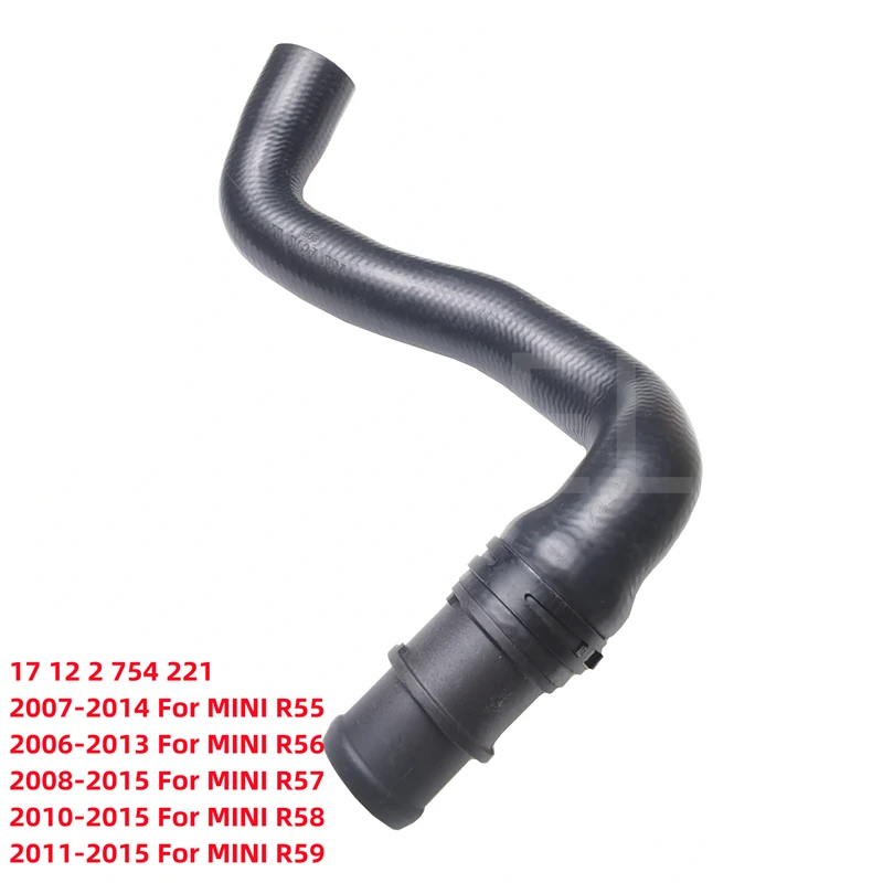 

b For MINI CLUBMAN R55 R56 R57 R58 R59 Cooling System Rubber Hose Radiator Hoses 17122754221 17127647004