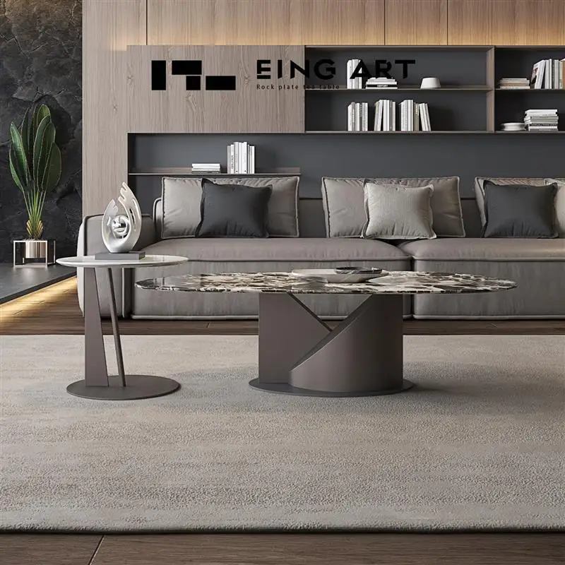 

Итальянский минималистичный мраморный журнальный столик, скандинавский высококачественный художественный дизайнерский журнальный столик для гостиной, вилла, мебель для дома FYCT