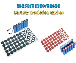 500/250/100/50/20pcs 18650 21700 26650 Li-ion Battery Insulation Gasket Pack Cell Barley Adhesive Paper Electrode Insulated Too