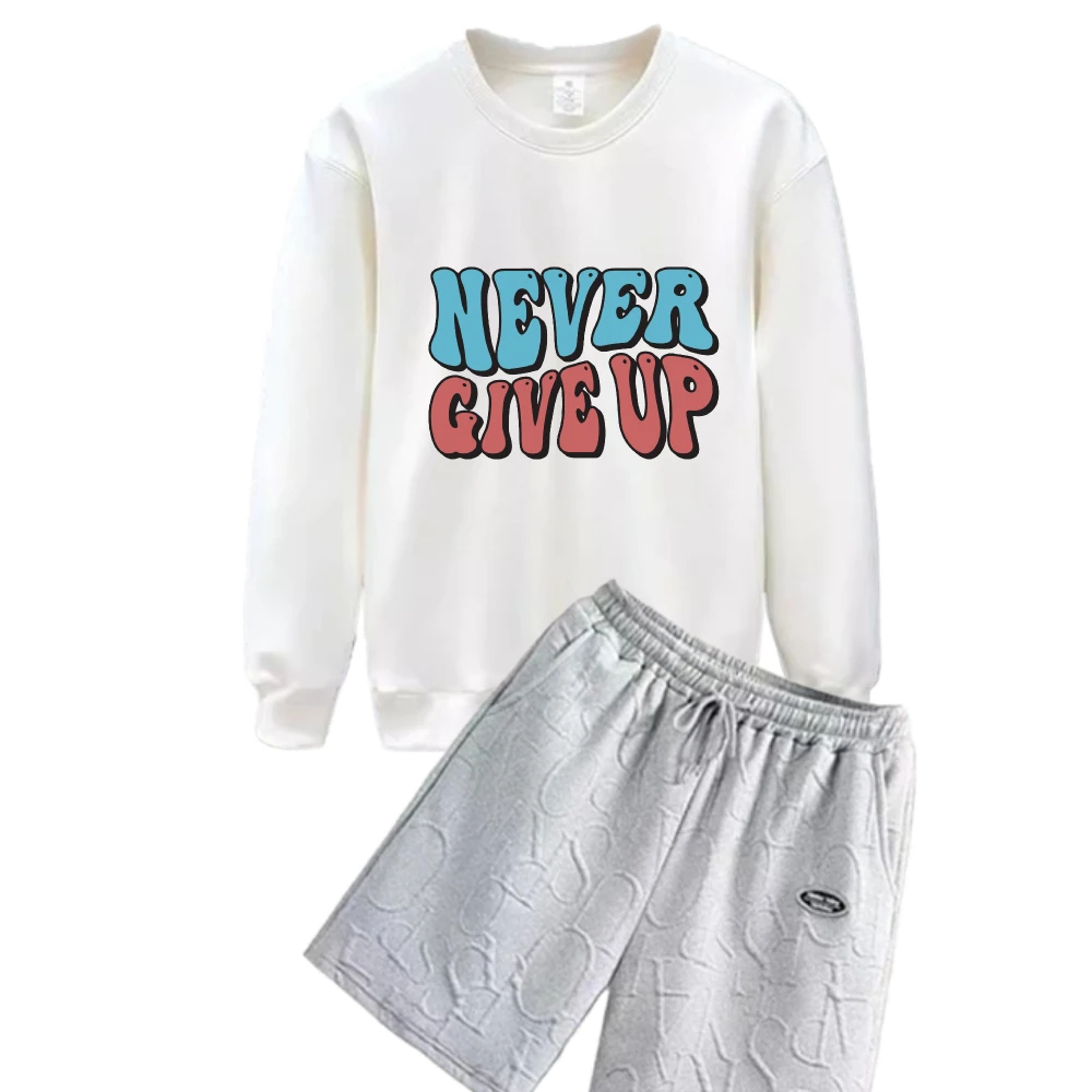 

2025 Red and blue two-piece print suits Spring And Autumn Men Tracksuit Set Casual Daily Wear Stylish Comfortable Outfit gym set