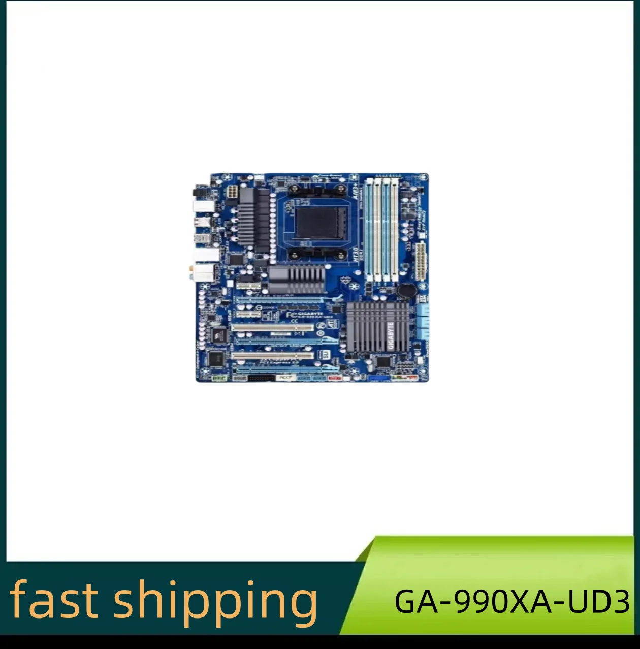 For Gigabyte GA-990XA-UD3 Motherboard 990XA óxSATA III AM3+ DDR3 Mainboard 100% Tested OK Fully Work