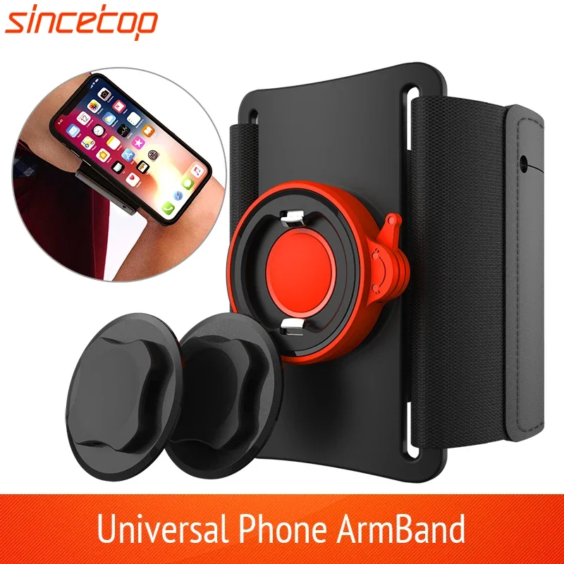 

Universal Running Armband Sports Wristband Phone Holder with Quick Mount For Huawei iPhone 11pro X XS Max XR 8 7 6 6S Samsung