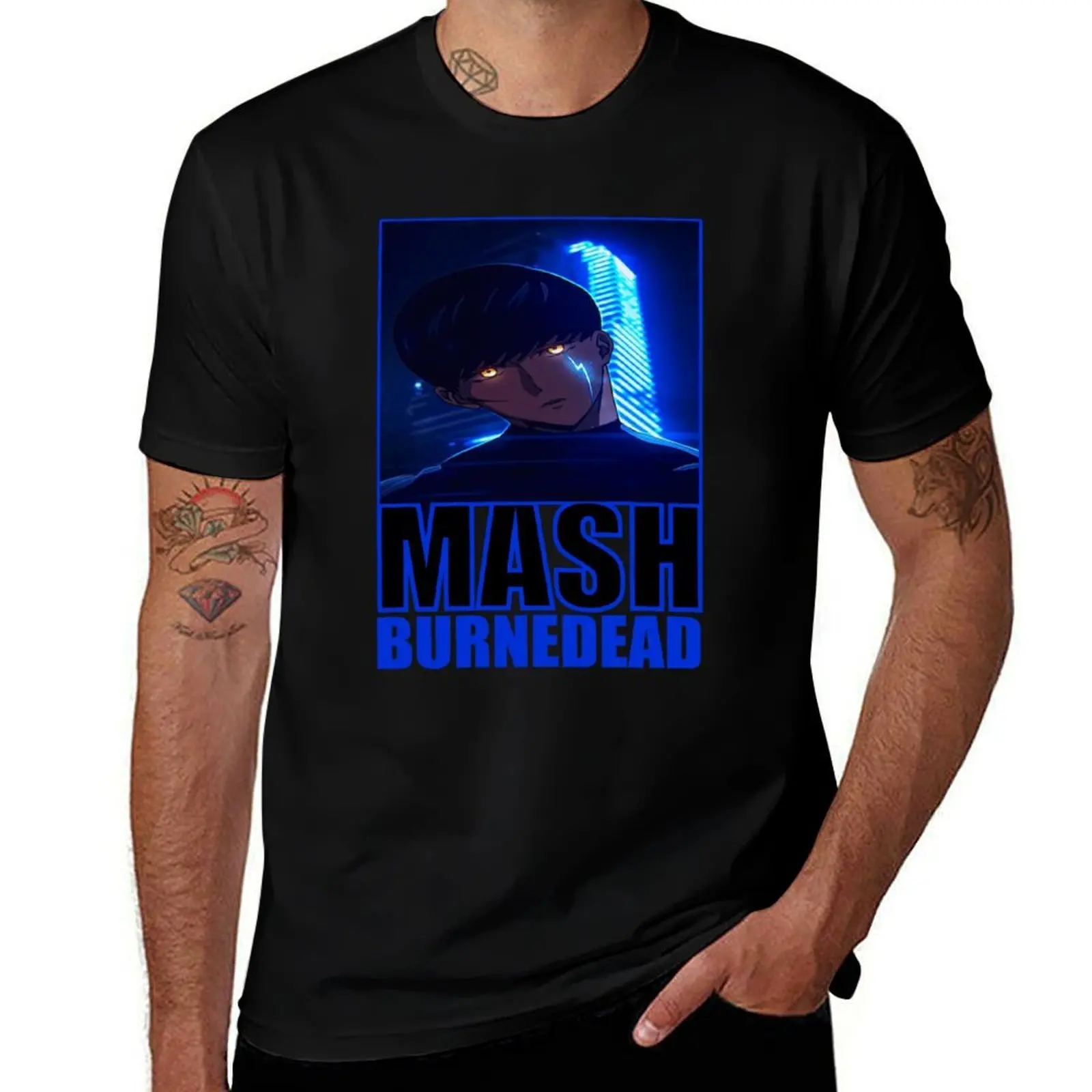 Mashle - Mash Burnedead T-Shirt Large Size Breathable Tee T-Shirt