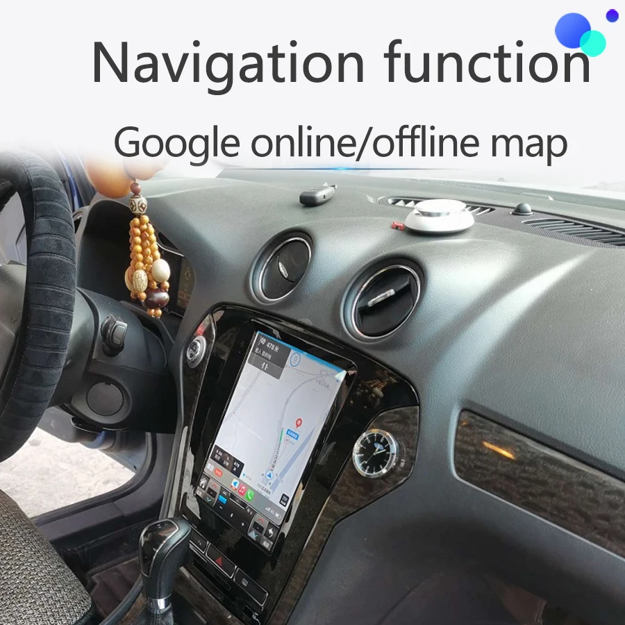NaviRider Android 14 Tesla Bildschirm Radio Für Ford Mondeo 2007 - 2013 Navigation GPS Multimedia Kopf Auto Video Player einheit 128 GB
