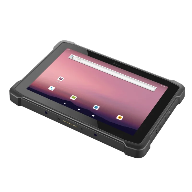 10 Inch Outdoor Industrial Rugged Tablet,High Brightness Screen,NFC Barcode Scanner,Waterproof Large Battery