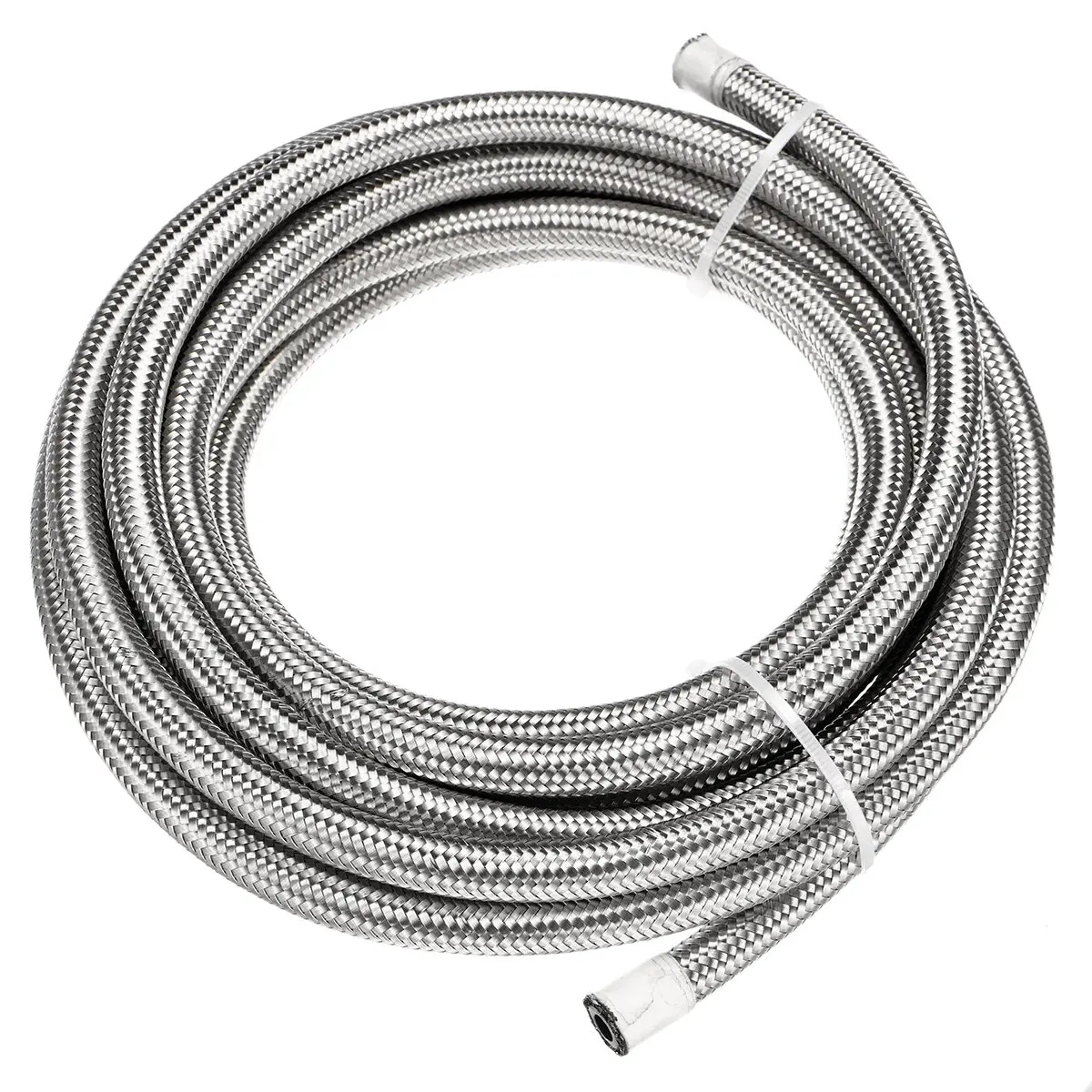 High Pressure Universal 5 Meters AN4-AN12 Stainless Steel Car Fuel Hose End Oil Hose Tube Braided Gas Line Turbo Oil Cooler Pipe