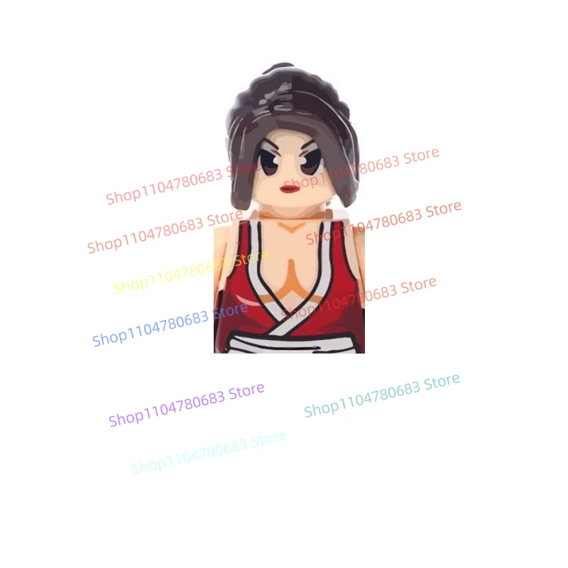 MOC New Building Blocks Doll Third-party Production Girl Maid Sexy Lady Mosaic Toy Ornaments Collection