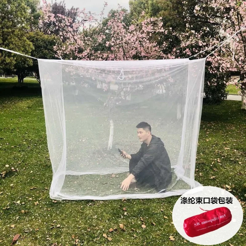Easy to travel with outdoor mosquito nets