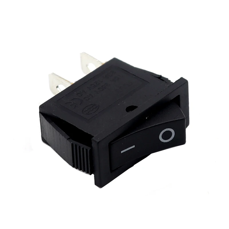 【5-1PCS】KCD3 Rocker Switch 15A 250V/20A 125VAC 2Pins SPDT ON-OFF 2 Position Black Boat Power Switch