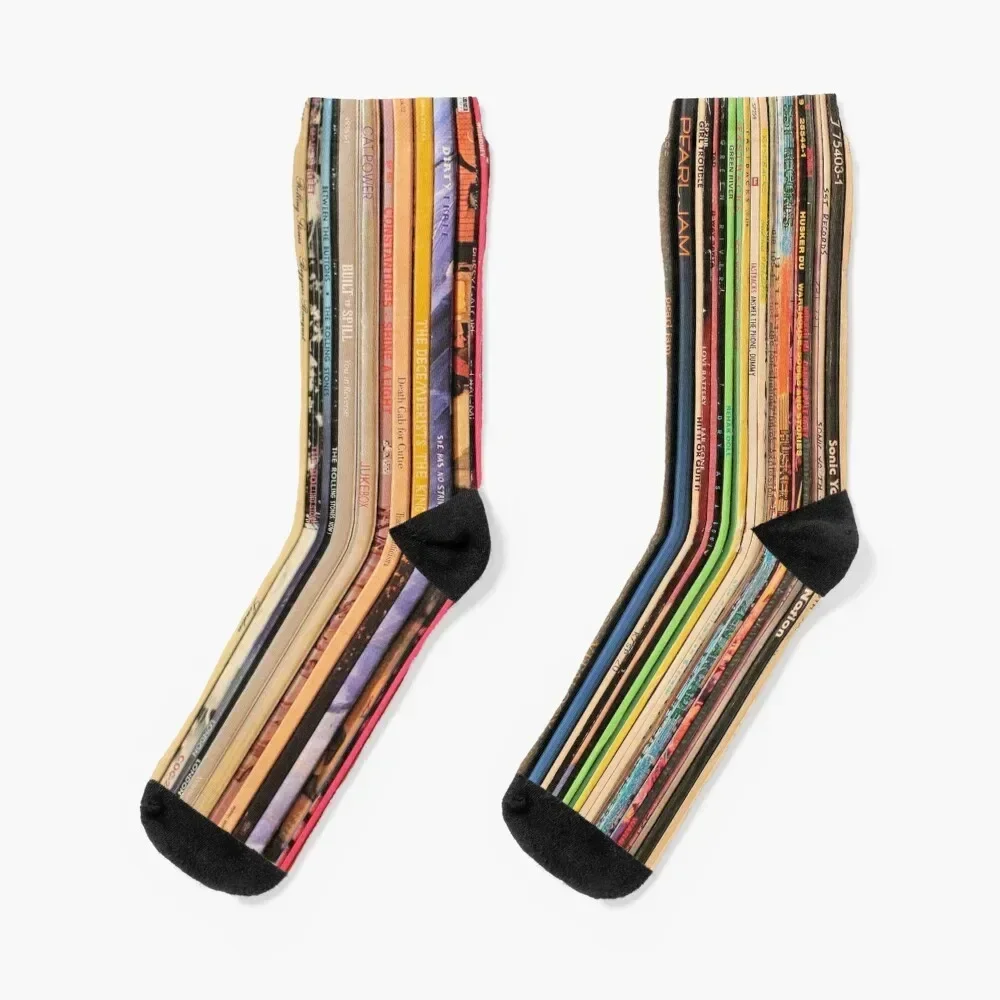 Record Collector Socks Novelties luxe Toe sports man Socks Women's Men's